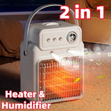 Electric Room Heater and Humidifier