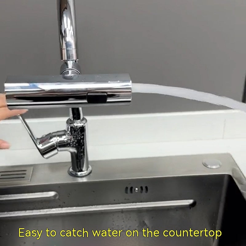 Kitchen Faucet Waterfall Outlet - Multiple Modes