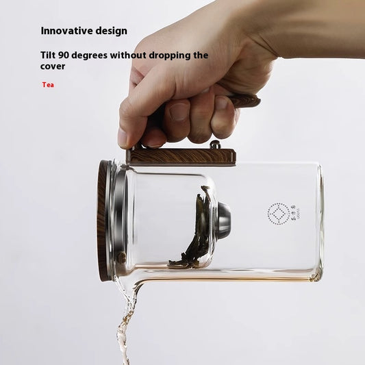 One Click Magnetic Teapot Filtration Tea Pot