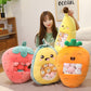 Fruit pillow plush