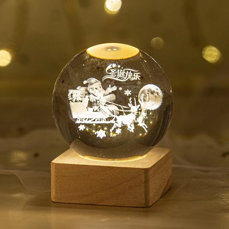 Amazing Space And Planets Crystal Ball - Perfect For Gifts