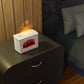 2024 - Simulated Fireplace Air Humidifier Flame Effect Aroma Oil Diffuser