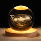 Amazing Space And Planets Crystal Ball - Perfect For Gifts