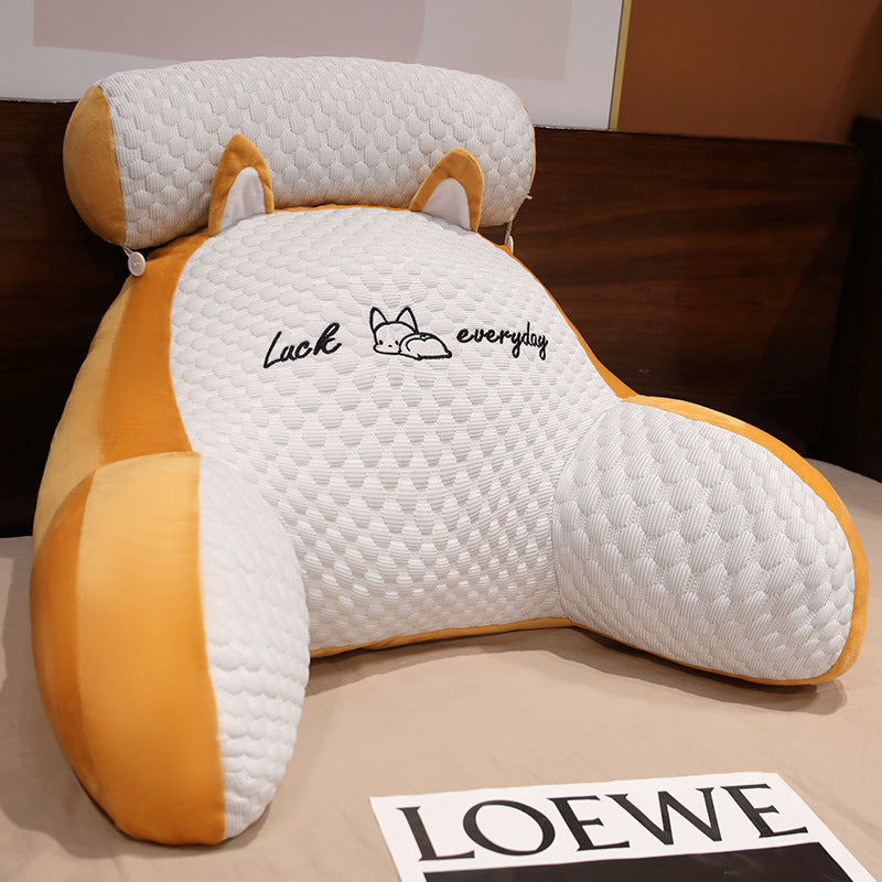 Chair Shaped Reading Pillow For Back Pain