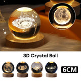 Amazing Space And Planets Crystal Ball - Perfect For Gifts