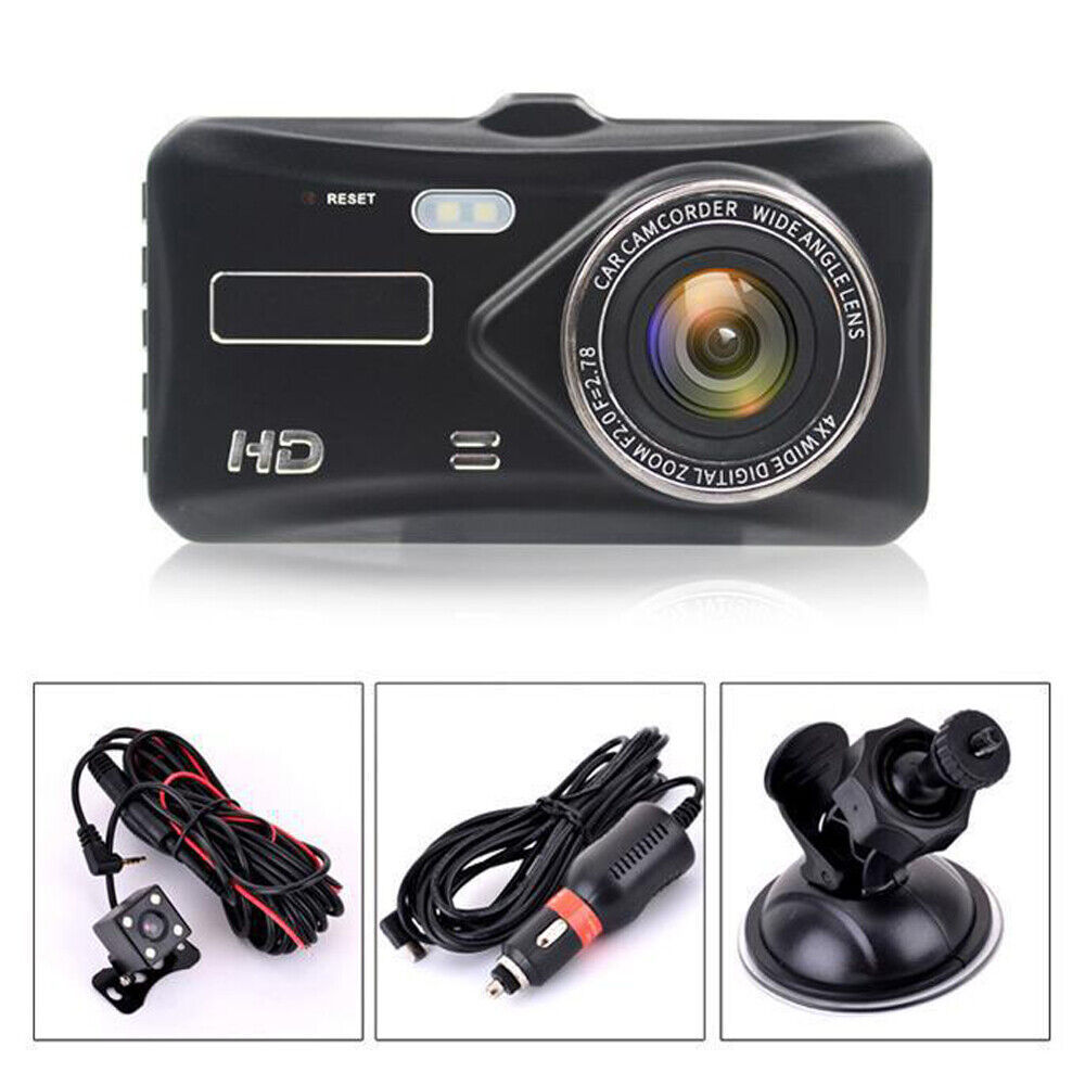 Dash Cam Recorder Dual Front & Rear HD 1080P