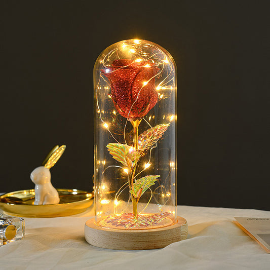 Valentines Day Gift  Eternal Rose Flowers - LED