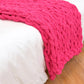 Chunky Knitted Blanket