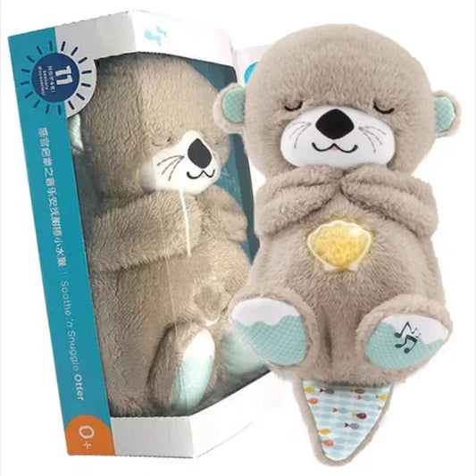 Breathing Otter Plush for Sleeping