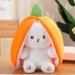 Bunny Strawberry Carrot Plush Toy