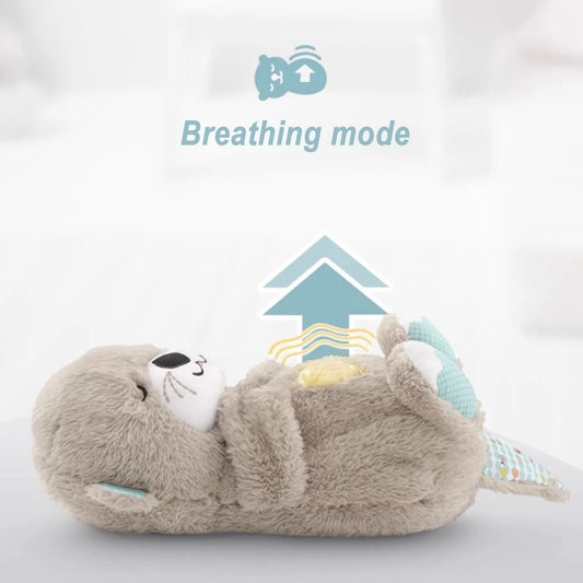 Breathing Otter Plush for Sleeping