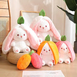 Bunny Strawberry Carrot Plush Toy