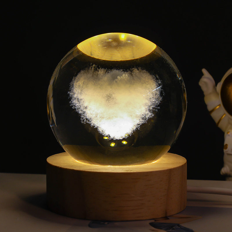 Amazing Space And Planets Crystal Ball - Perfect For Gifts