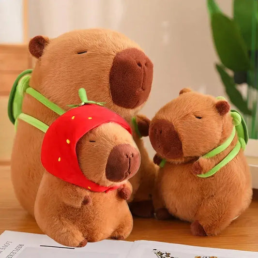 Fluffy Capybara Plush Toy